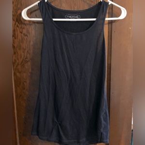 Dark Blue Shimmery Maurices tank top, S